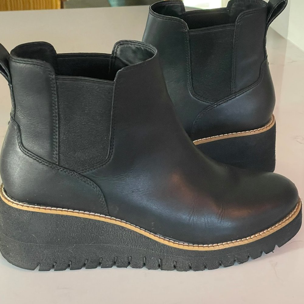 Cole Haan Zerogrand City Wedge Chelsea Boot - Black Style #W22927